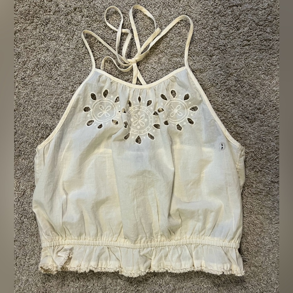 Aerie Halter Crop Top